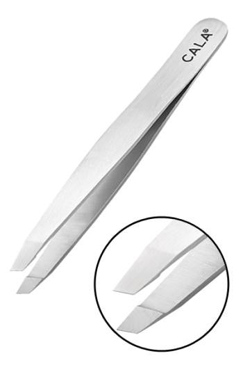 CALA PROFESSIONAL Slant Tip Tweezers (50783) - ADDROS.COM